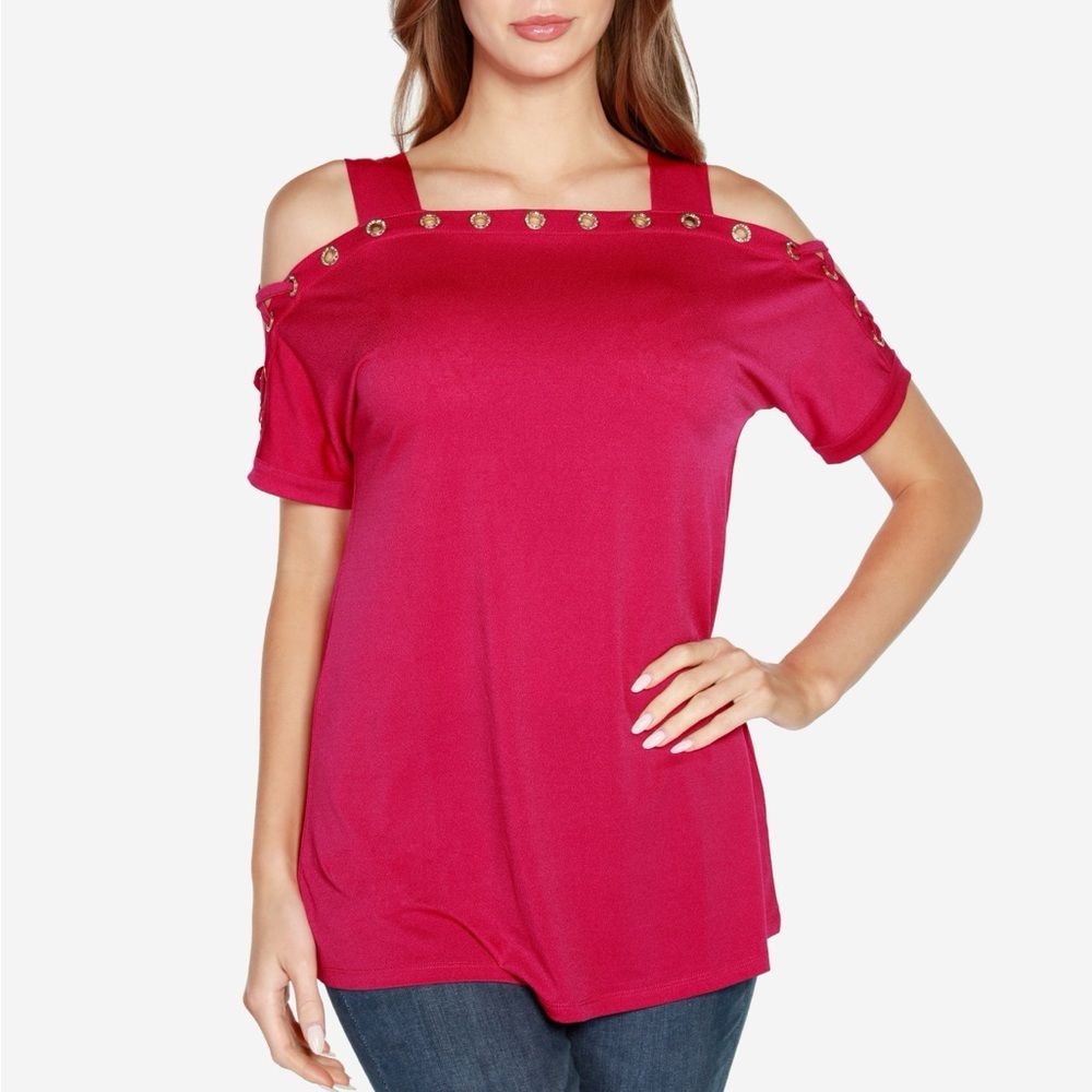 Belldini
Women's Cold-Shoulder Top